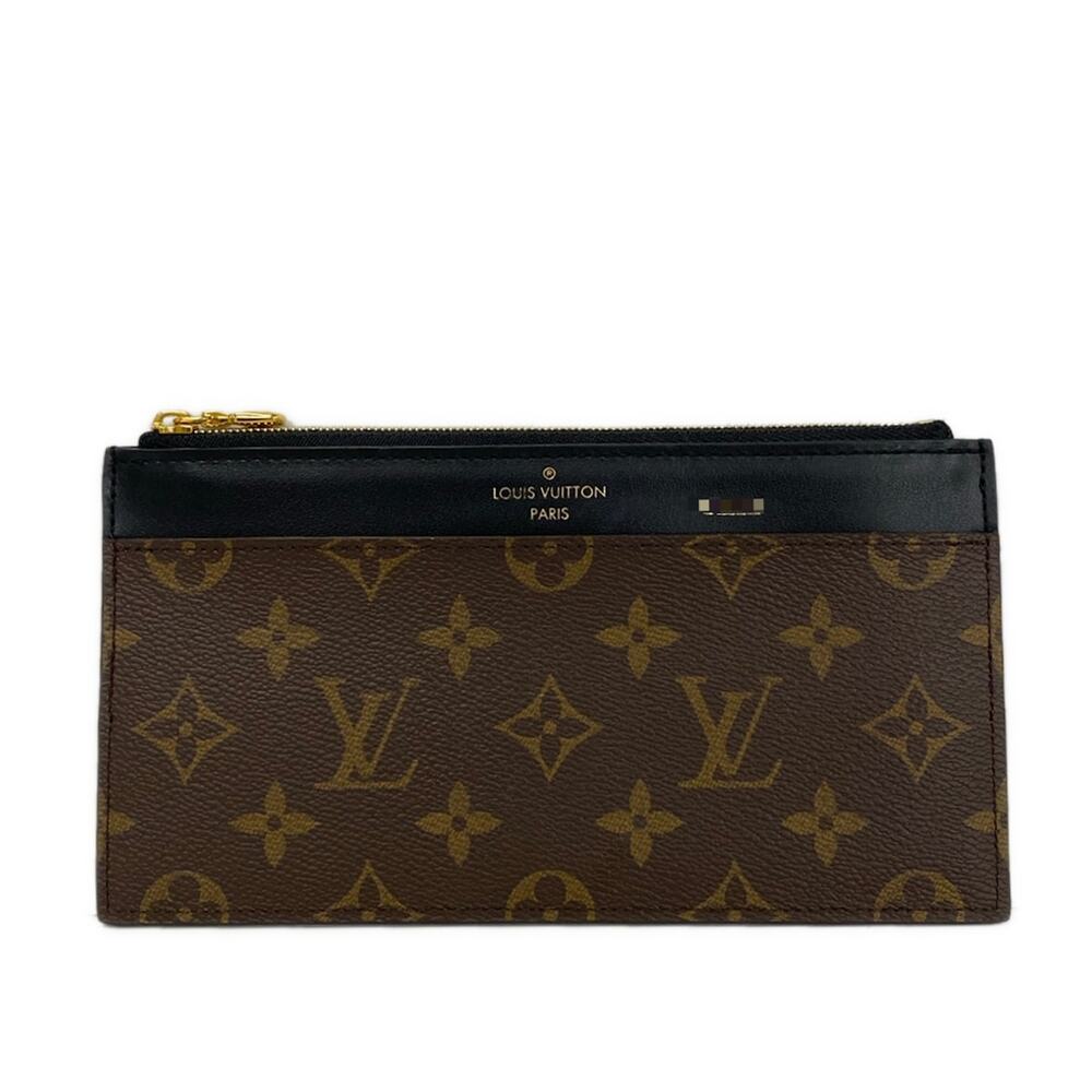 Louis Vuitton Slim Purse Monogram Long Wallet M80348